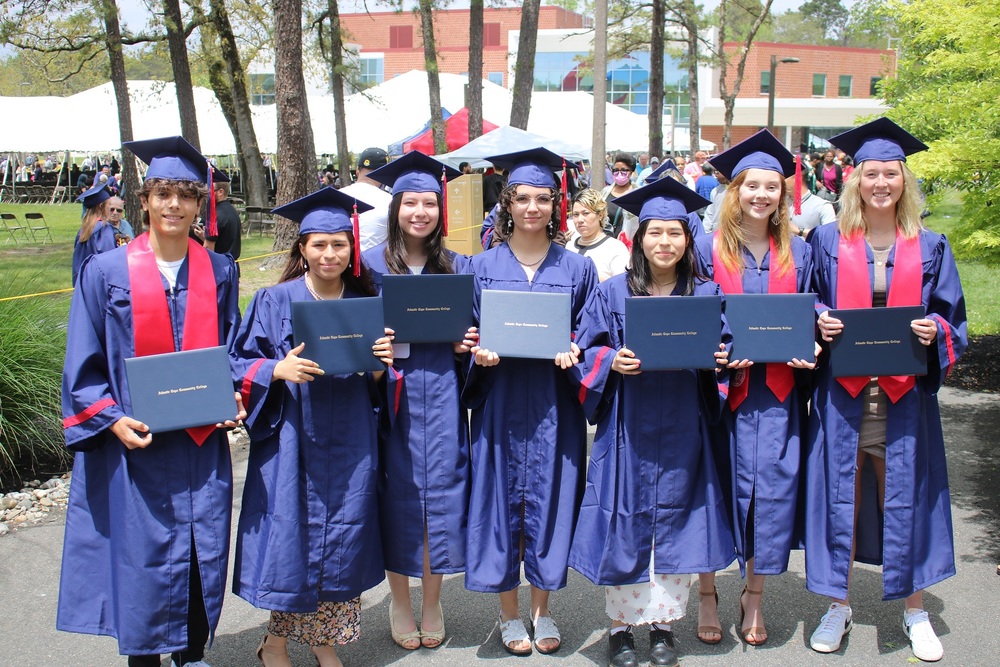 Greater Egg high school seniors earned their Associates Degree