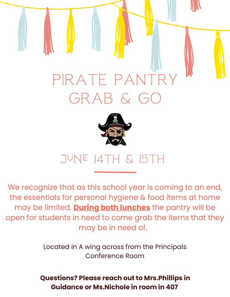Pirate Pantry Grab & Go