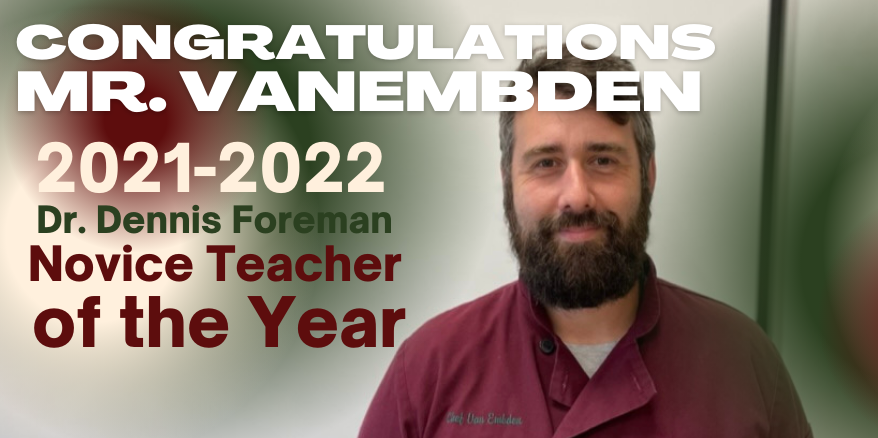 Novice Teacher of the Year
