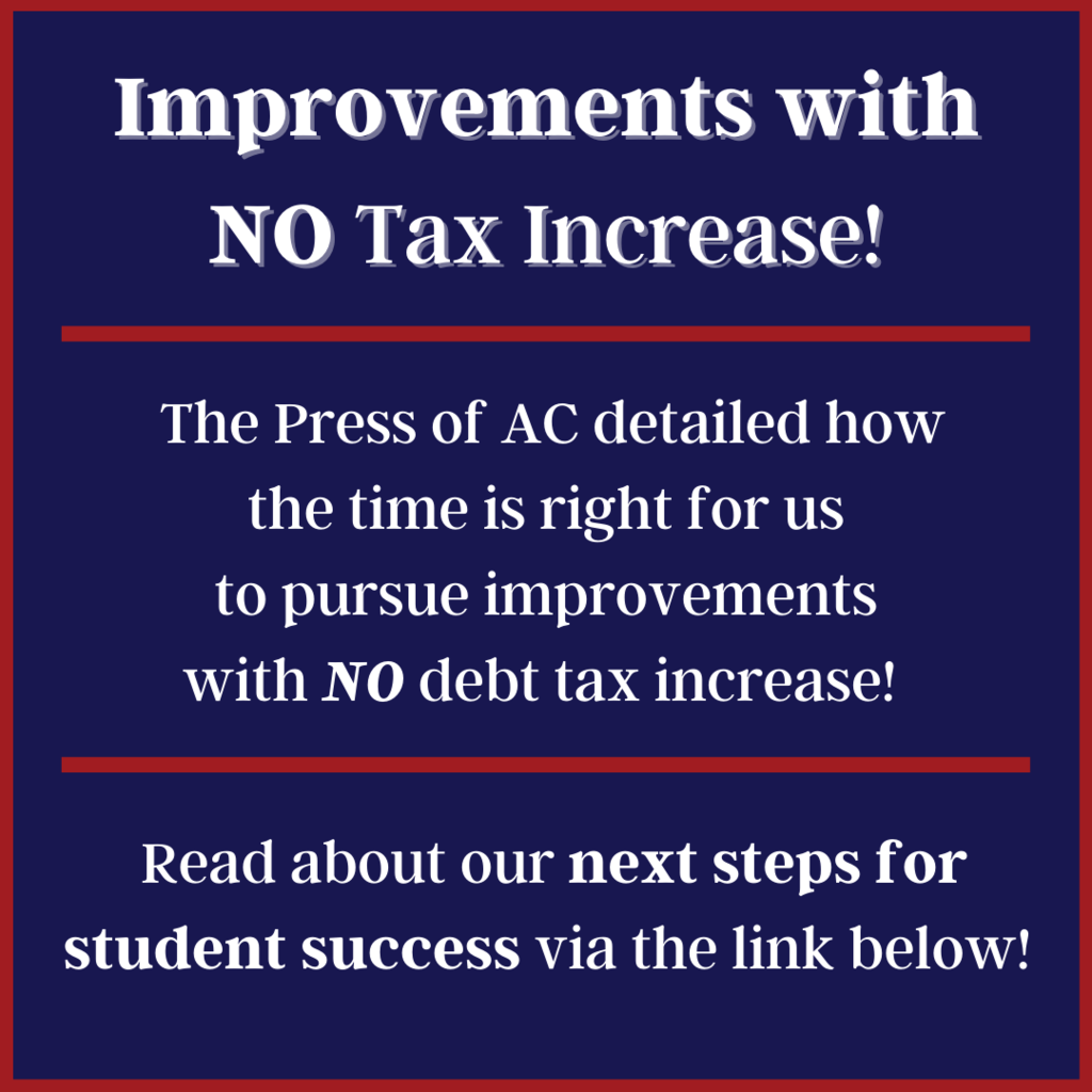 Improvements with NO Tax Increase!