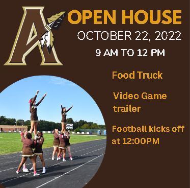 Join us for our open house on October 22 from 9:00 am to 12:00pm
