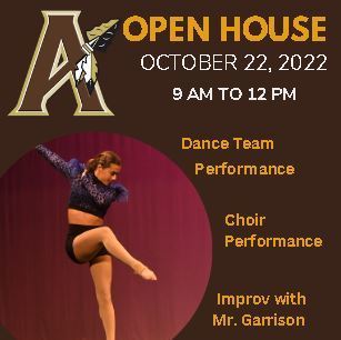join us for open house on 10/22 at 9:00am