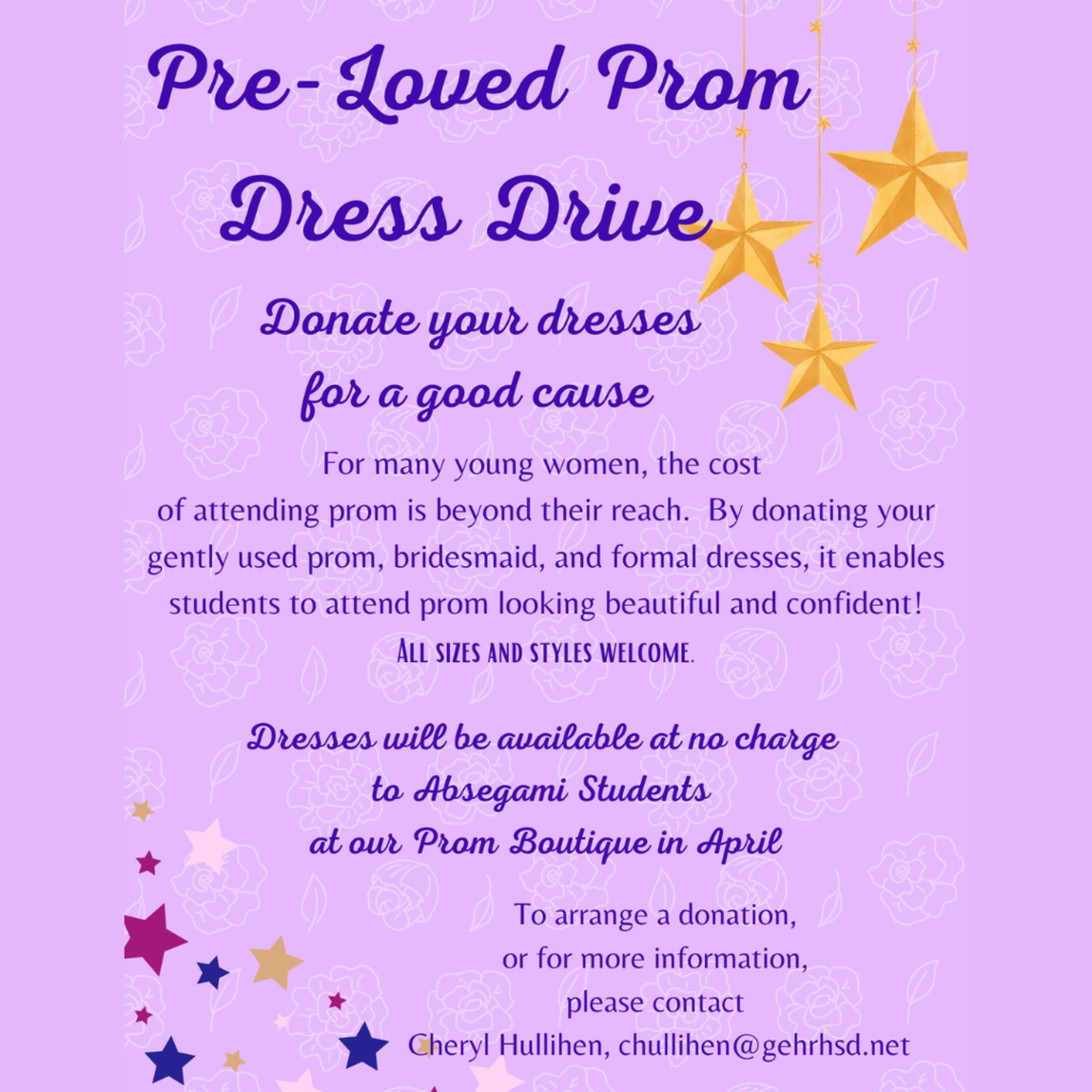 prom dress drive