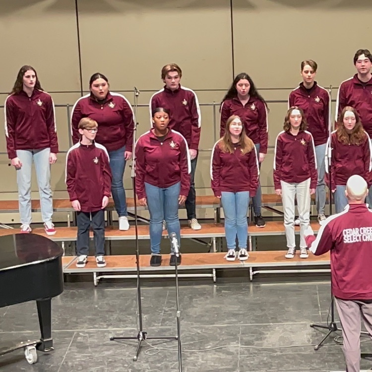 Cedar Creek Select Choir at Stockton Choral Day