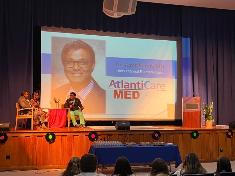 Oakcrest hosted the 2nd Annual AtlantiCare Med Talk, with guest speaker, Dr. Amit Borah, MD, Interventional Pulmonologist. Thank you, Dr. Borah, for sharing your knowledge and inspirational journey! 
