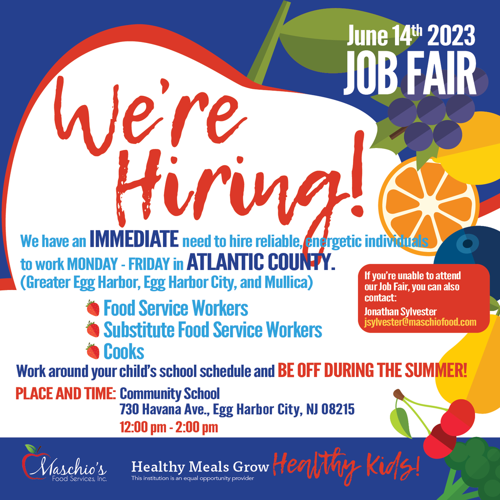 Maschio's Job Fair June 14th 2023