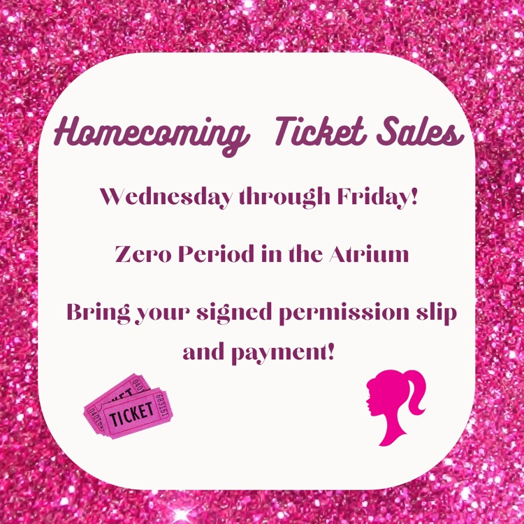 homecoming ticket sales 